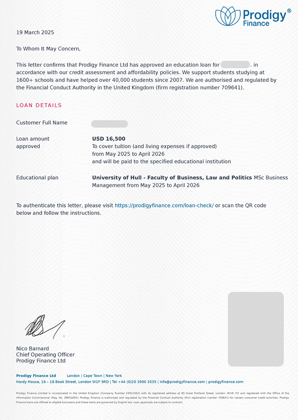 offer letter