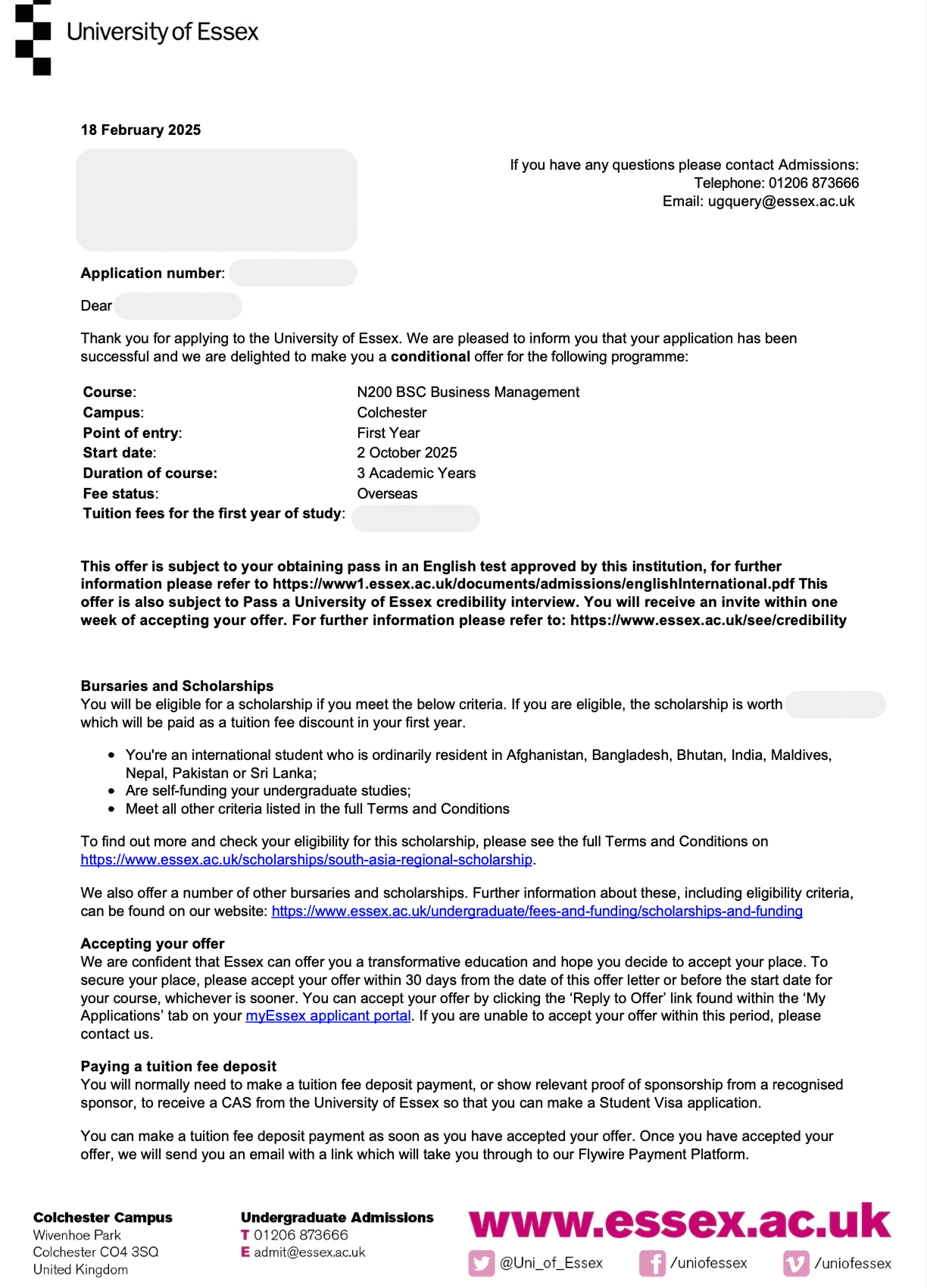 offer letter