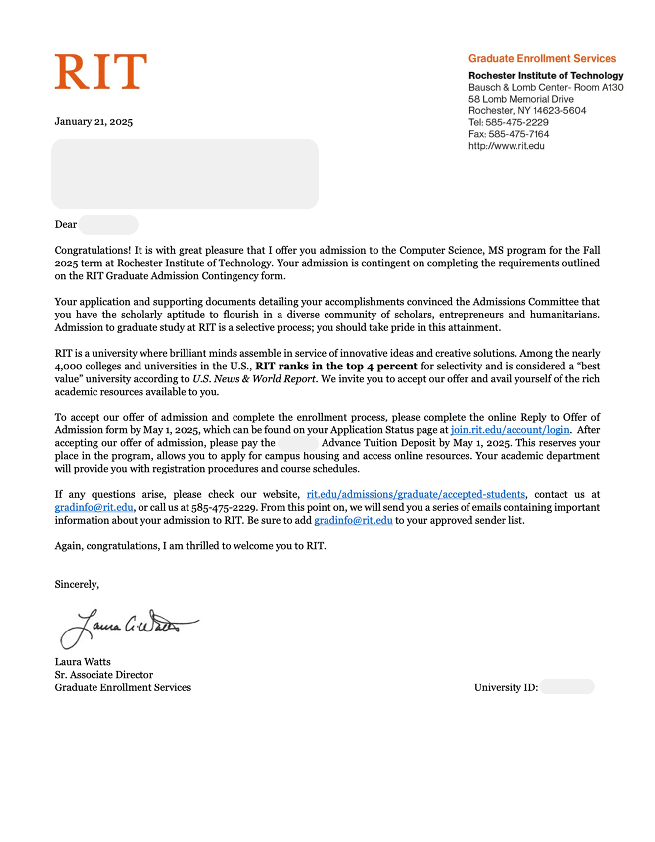 offer letter